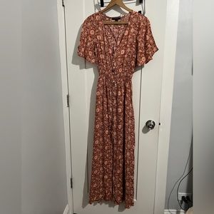 Forever 21 Floral MIDI Dress